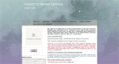 Desktop Screenshot of cassetterepairservice.com